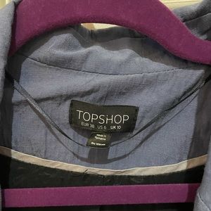 Topshop Womens Blazer - Blue